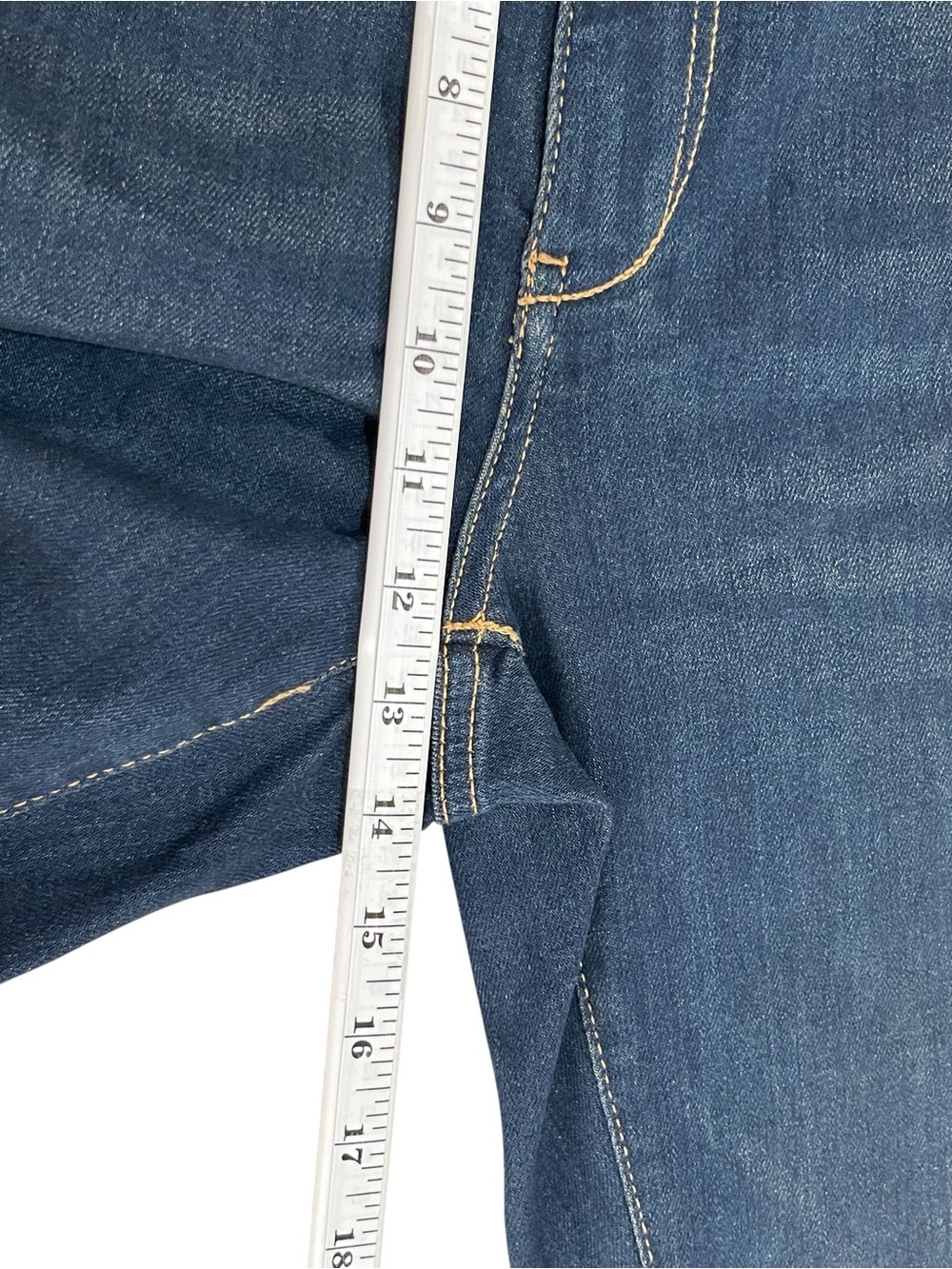 Anthropologie Pilcro Women’s Size 16W High Rise Wide Leg Jeans Dark Blue - Picture 7 of 16